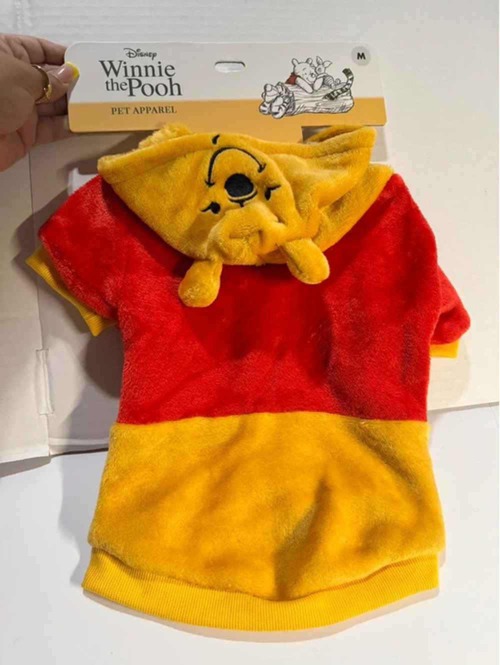 Disney Winnie the Pooh Medium Hoodie Pet Costume NWT
